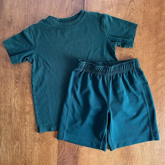 Lands' End forest green outfit 5-6 - Picture 1 of 11
